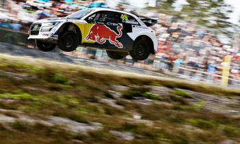 Пилот PSRX Volkswagen Sweden Йохан Кристофферссон победил в  World RX в Швеции в прошедшее воскресенье.