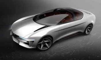 GFG Style and Envision представил новый электрический концептуальный автомобиль на Женевском автосалоне 2018.