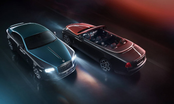 Черный значок Rolls-Royce - Коллекция Adamas