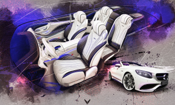 Болгары Vilner обновили интерьер Mercedes-AMG