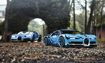 1:8 Lego Technic Bugatti Chiron доступен непосредственно в Lego с 1 июня, розничные сети начнут продавать Chiron с 1 августа 2018 года.