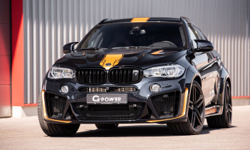 С точки зрения трансмиссии система G-POWER увеличил максимальную скорость 4,4-литрового твин-турбо V8.