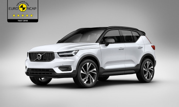 Volvo XC40 получает пятизвездочный рейтинг в тестах NCAP 2018