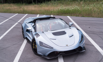 Tushek TS 900 Apex дебютирует на салоне Blenheim Palace’s Salon Privé в сентябре.