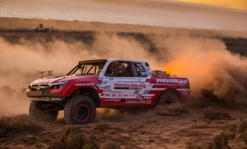Honda Baja Ridgeline финиширует вторым в Вегасе