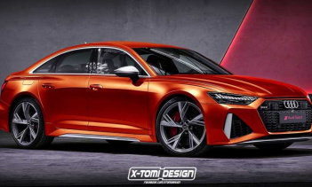 Рендер седана Audi RS6 - нового соперника BMW M5
