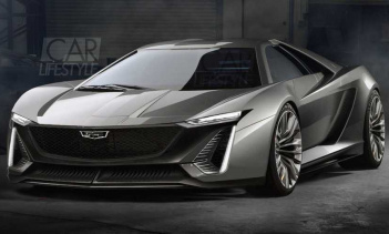 Концепт суперкара Cadillac со средним расположением двигателя