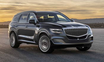 Изображения внедорожника Genesis GV80 просочились в Instagram