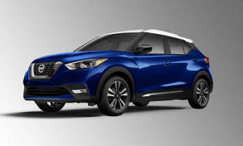 Кроме того, новая линейка Kicks сочетает в себе эмоции и практичность и включает фирменную V-образную решетку Nissan и плавающую крышу с закручивающимся козырьком. Кроме того, для Kicks предлагается семь вариантов цветов, а также пять двухцветных вар