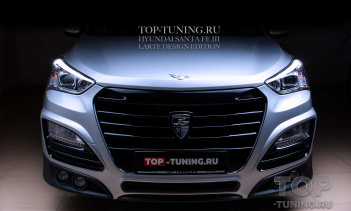 Новая решетка радиатора и эмблема Larte Design