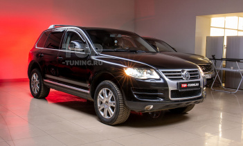 103181 Замена линз в Tuareg 1 - восстанавливаем заводской свет