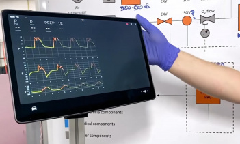Например, сенсорный дисплей, взятый из Model 3, действует как пользовательский интерфейс, который питается от информационно-развлекательной компьютерной системы Model 3, которая управляет контроллерами автомобиля. Чтобы продемонстрировать, как пользо