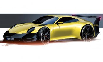 911 Nurburg на самом деле является последним в линейке вдохновленных Charger Daytona визуализаций, созданных Sebestyen. Ранее он представлял, как будет выглядеть Chevrolet Corvette C3 с огромным задним крылом в стиле Daytona.