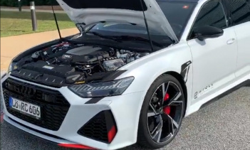 Компания заказала свой Audi RS6 Avant из Германии в декабре прошлого года.