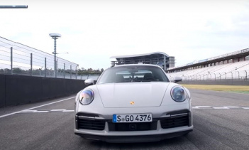 Он был также быстрее, чем McLaren 600LT и Mercedes-AMG GT Pro, которыми также управлял Гебхардт. Но, возможно, еще более потрясающе, согласно Fastest Laps, это то, что Turbo S выиграл у 818-сильного 918 Spyder со временем 1:48.5. Помогает новейшему T