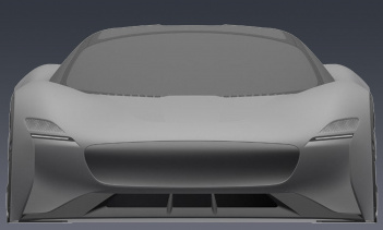 Если присмотреться к этим изображениям, мы увидим, что стиль безымянного автомобиля сочетает в себе C-X75 и культовый XJ220.