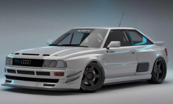 Поскольку это визуальный комплект, можно только представить, насколько грандиозной была бы замена двигателя от реального RS2 Avant. Продажи обвесов только начались, и, основываясь на этой цифровой визуализации дизайна, мы уверены, что все 40 будут оч