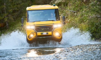 Вахтанг Джукашвили, генеральный директор Torsus, говорит: «Praetorian сделан адаптируемым и универсальным, поэтому, естественно, мы ищем другие способы использования автобуса в различных ситуациях по всему миру.