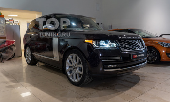 Супер свет в Рендж Ровер 4 - Лазерные Би Лед линзы Laser Jet MTF Light