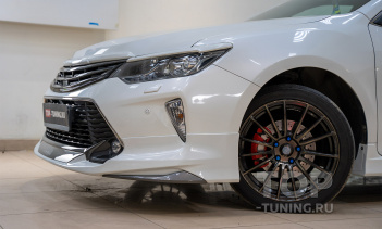 106245 Установка обвеса Моделлиста на Тойота Камри 55