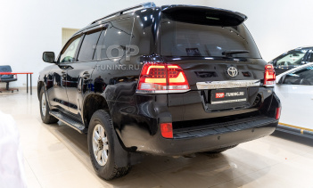 106456 Светодиодные фонари для Ленд Крузер 200 (2007) – установка