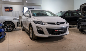 Тюнинг оптики Mazda CX-7 – замена линз на Bi LED