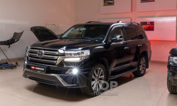 106602 Причины запотевания фар Тойота Ленд Крузер 200