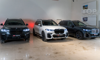 106606 Матовая защита кузова для БМВ Х7 – обзор вариантов пленки STEK