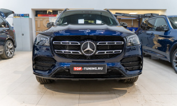 106958 Сетка в бампер и пленка на фары Mercedes-Benz GLS X167