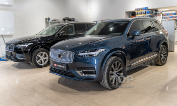 106992 Volvo XC90 T8 Recharge – Пленка, шумоизоляция, керамика. Тесты и сравнения