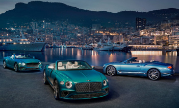 Теперь Bentley в Монако — это как Ford F-150 в Мичигане. Люди склонны не замечать таких вещей, поэтому коллекция Riviera доступна в трех уникальных палитрах экстерьера для монегасских покупателей — Aegean Blue, Aquamarine и Caribbean Blue.