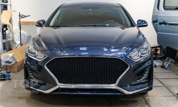 107441 Модернизация решетки радиатора Hyundai Sonata VII (LF) Рестайлинг