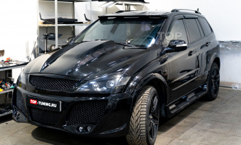 108277 Монтаж тюнинг-бампера, противотуманок для Ssang Yong Kyron