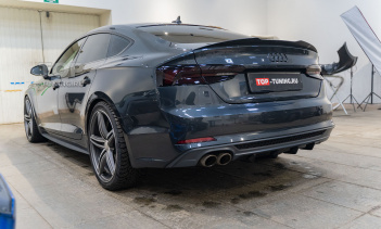 Тюнинг заднего бампера для Ауди А5 под ключ