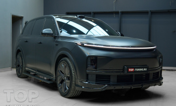 Установка аэродинамического обвеса MC Design на Lixiang L9 2024