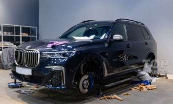 108442 Комплексная работа по шумоизоляции и детейлингу BMW X7 G07