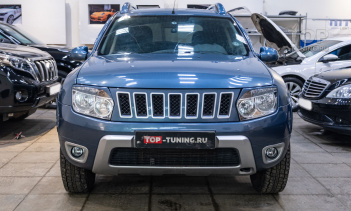 Тюнинг-конверсия и дооснащение штатного обвеса Рено Дастер I под ключ