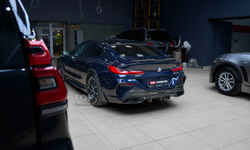 Установка карбонового обвеса – тюнинг BMW M850i Gran Coupe