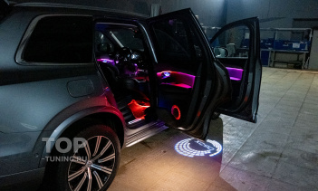 108566 Подсветка салона, шумоизоляция, оклейка кузова, доводчики дверей для Volvo XC90 II