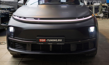 Тюнинг фар Lixiang L7 – замена штатных модулей на Bi Led линзы MTF MaxBeam