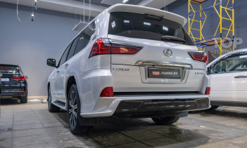 108883 Монтаж системы доводчиков во все двери Lexus LX570 III рестайлинг