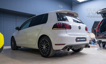 108927 Спойлер на крышку багажника Volkswagen Golf VI