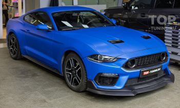 108933 Монтаж динамической LED-подсветки салона для Ford Mustang VI рестайлинг