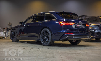 109164 Установка системы электронного выхлопа Engine Vox для Audi A6 C8