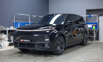 Тюнинг-дооснащение фар Lixiang L9 – bi-LED линзы взамен штатных в Топ Тюнинг