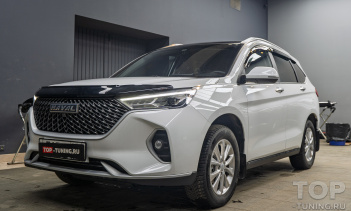 Установка омывателя задней камеры для Haval M6 в Топ Тюнинг Москва
