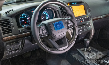 109195 Анатомический руль для Toyota Land Cruiser 200 рест – установка и адаптация