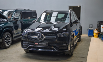 Детейлинг-полировка кузова + дооснащение Mercedes-Benz GLE V167 