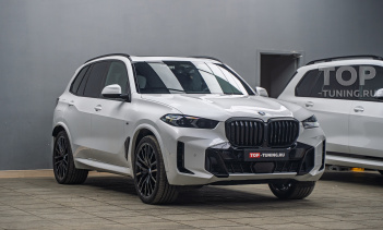 Комплексная оклейка полиуретаном + шумоизоляция дверей нового BMW X5 G05 рестайлинг