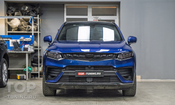 Замена линз в фарах Geely Tugella – комплект ближнего и дальнего света от MTF Light